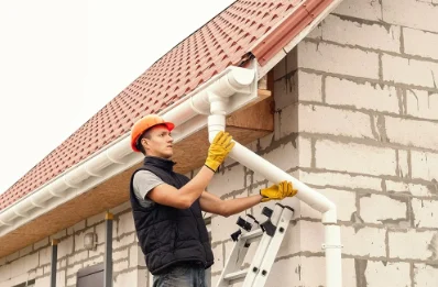 Pose et remplacement de gouttières à Saint-Gervais-les-Trois-Clochers